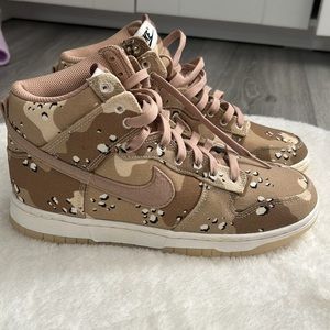 Nike Dunk High “Desert Camo” Sneakers – US 9